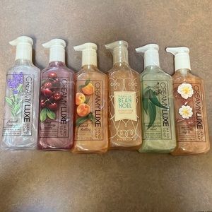 Bath and Body Work cream luxe soap